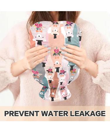Cute Animal Hot Water Bottles - 2L Bear Cover for Pain Relief | Perfect for Women & Adults - Shop Internationally! - Buy Online on GoSupps.com
