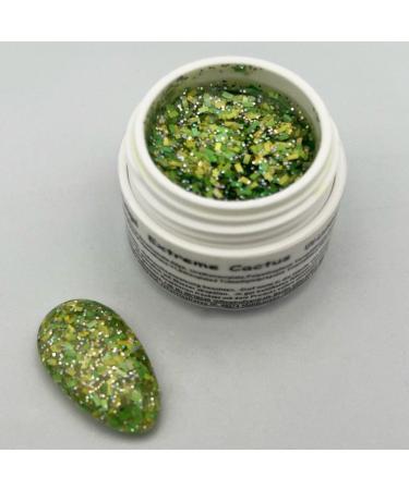 5ml UV Exclusiv Big Glitter Gel Extreme Cactus