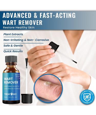 Treatonic Wart Remover Gel - Fast Acting Plantar Wart Removal for Feet - Suitable for All Skin Types - Buy Online on GoSupps.com