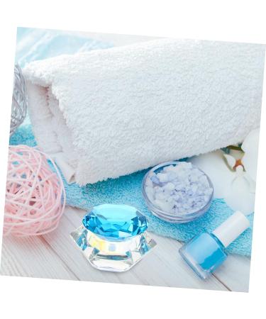 FRCOLOR 1pc Nail Art Crystal Cup Acrylic Liquid Powder Dish Clear Glass Crystal Cup Nail Liquid Dish Nail Care Tools Nail Powder Container Nail Tools Love Cup Crystal Art Glass With Cover 7.5x6cm Blue - Buy Online on GoSupps.com