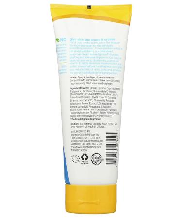 ALBA BOTANICA Unscented Shave Cream 8 oz - Pack of 12 | International Shipping Available - Buy Online on GoSupps.com