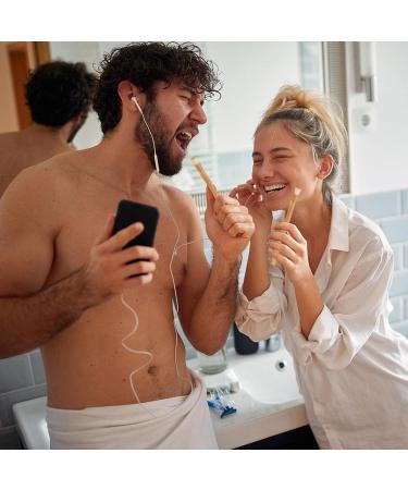 Rolempon Natural Toothbrush | Effective Traditional Natural Tooth Cleaning | Remove Tooth Stains & Promote Healthy Gums - Buy Online on GoSupps.com