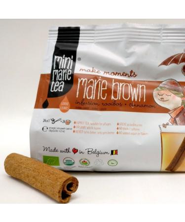 MiniMarieTea BROWN loose leaves 100% organic tea great for families and kids - Buy Online on GoSupps.com