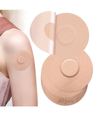 40 pieces of freestyle libra pavement sports waterproof skin -friendly round pavement without adhesive in the middle elastic fabric material freestyle libre pavement for freestyle libre 1 2 & 3 sensor - Buy Online on GoSupps.com