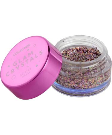 Collection Cosmetics Crystals Glitter Balm - Pinkie Promise | Festival Makeup Glitter | Lightweight Formula - No Glue Needed - Buy Online on GoSupps.com