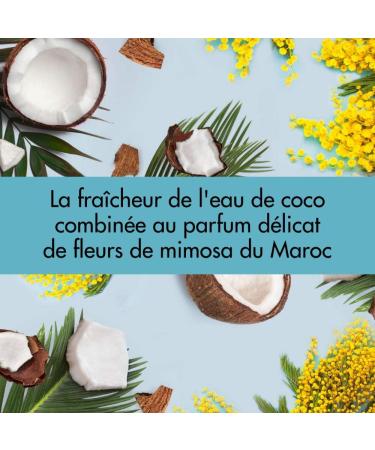 Love Beauty & Planet Women's Shower Gel Vegan Refreshing Rain Coconut Water and Mimosa Flower Natural Ingredients All Skin Types Certified Vegan 400 ml - Buy Online on GoSupps.com