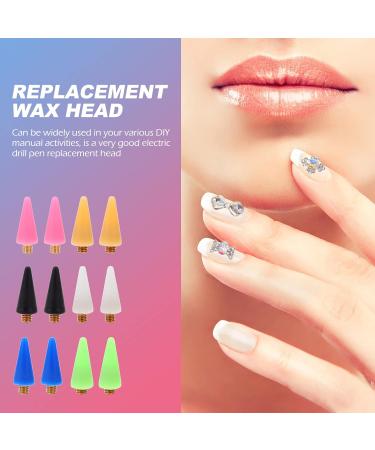 Buy FRCOLOR 24 pcs Wax Replacement Rhinestones Picker - Nail Art Tools with Assorted Colors for Perfect Manicure - Buy Online on GoSupps.com