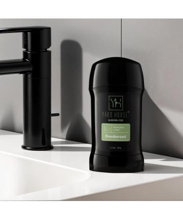 Yard House Mens Skincare Gift Set Eucalyptus & Mint Body Wash, Lotion & Deodorant in Travel Case Premium Grooming Kit for Men Fathers Day Birthday Christmas Gift Idea - Buy Online on GoSupps.com