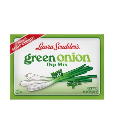 Laura Scudder's Green Onion Dip Mix Seasoning Powder Sauce 0.5 Ounce (Pack of 12)