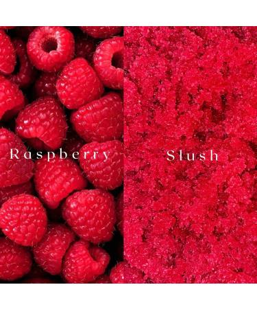 Raspberry Slush Fruity Lip Scrub - 100% Vegan Lip Care for Men & Women | Removes Dark Dry & Chapped Lips & Lipstick Stains - 15gm - Buy Online on GoSupps.com