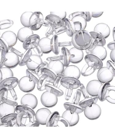 Milists 50-Piece Pacifier Party Gifts | Toddler & Newborn Acrylic Pacifiers | Baby Hairpins for Girls - Buy Online on GoSupps.com