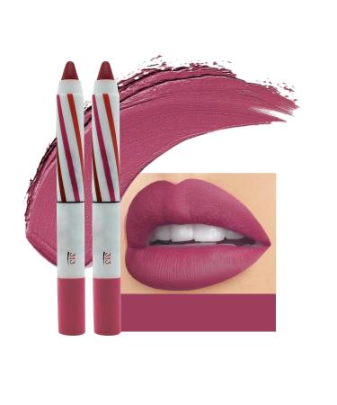 Night and Day Lip Plumper Kit: Long-Lasting Lipstick Pencil and Liner Set for Sexy Lip Tint - Velvet Silk Gloss Makeup for Easy Application - Buy Online on GoSupps.com