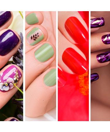 Nail Ombre Brush Set - Rhinestone Handle Gradient Nail Art Brushes for Gel Nails & Manicure Design - Buy Online on GoSupps.com