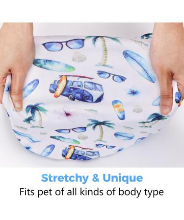 2-Pack Cute Soft Dog Shirts for Small Dogs - Summer Sleeveless Vests Light & Breathable Pet Clothing - Buy Online on GoSupps.com