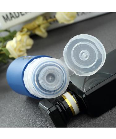 Gemice Silicone Travel Bottles Set - 4 Pack 90ml FDA Approved Refillable Containers for Shampoo Cream Body Care - Ideal Travel Toiletries - Buy Online on GoSupps.com