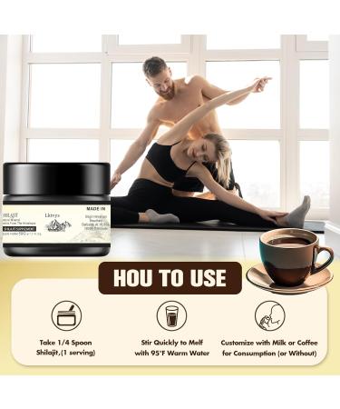 Lktvys Himalayan Shilajit Resin 500 mg Per Serving 50 g Jar Fulvic Acid & Naturally Occurring Minerals Daily Supplement for Energy & Wellness - Buy Online on GoSupps.com