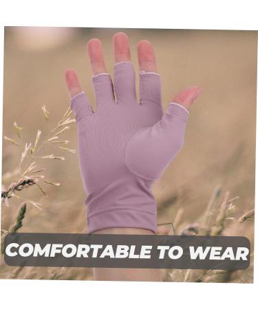 Beaupretty 4 Pairs Uv Gloves Summer Gloves Uv Protection Gloves for Gel Manicure Uv Protective Gloves Professional Protection Fingerless Gloves Nail Women's Lamp Fabric - Buy Online on GoSupps.com