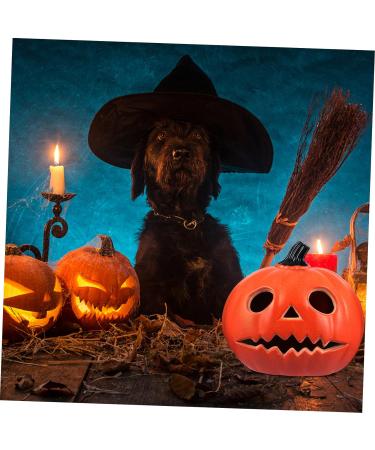 HOMSFOU Pumpkin Lantern Light up Pumpkins Led Pumpkin Lights Electric Pumpkin Lights Orange Pumpkin Lights Light up Pumpkin Decor Pumpkin Led Lights Led Decor Plastic Prop Lights Hollow - Buy Online on GoSupps.com