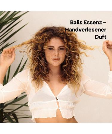 Bali Curls Rosemary Thickening Shampoo Firming with rosemary oil biotin and caffeine vegan volume shampoo for fine and thin hair Curly conform 200 ml - Buy Online on GoSupps.com