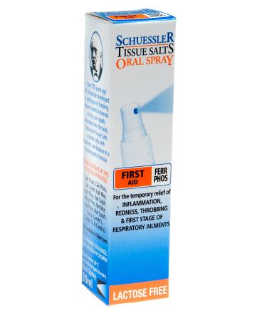 Schuessler Tissue Salts 30ML Spray - Ferr Phos No. 4 | Lactose-Free