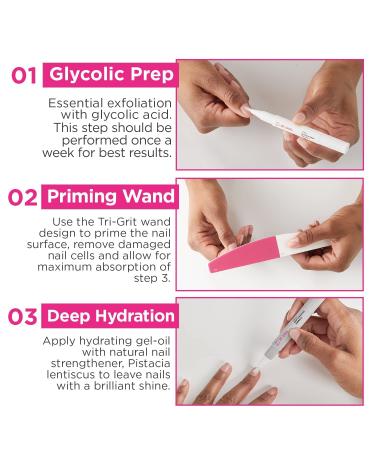 Dr. Dana Nail Repair - Nail Strengthener for Damaged & Thin Nails, Exfoliator, Moisturizer & Primer Included - Buy Online on GoSupps.com