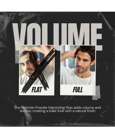 Volumizing Texture Powder Hair Styling Powder Hair Powder for Men Bundle with 2 pk Nishman Powder Hairstyling Wax P1 unibeauties Mens Hair Volumizing Comb Set - Buy Online on GoSupps.com