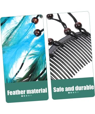 Beatifufu Hair Accessories Girl Headbands Plume Costume Accessories Bohemian Headband Women Headbands Headdress Headband Bohemian Plume Headband Women Hair Bands - Buy Online on GoSupps.com