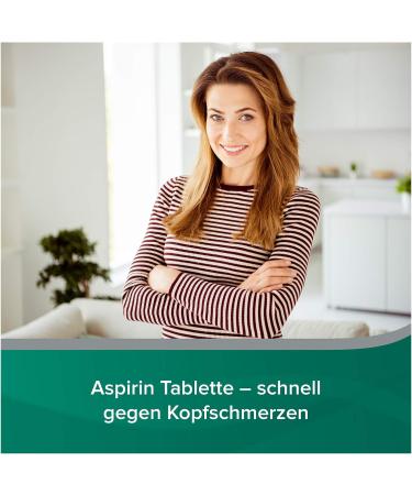 Aspirin 500 mg Covered Tablets - Fast Relief for Headaches | 80 Pieces - Effective & Well-Tolerated - Buy Online on GoSupps.com