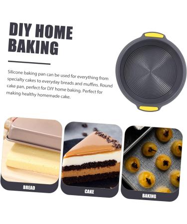 Zerodeko Silicone Cake Mold Baking Pan Oven Silicone Molds De para Gelatinas Silicone Pan for Cake Bakery Mold Pans Silicone Cake Pan Bread Mold Round Silicone Mold Silica Gel Multipurpose - Buy Online on GoSupps.com