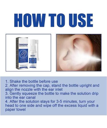 Luhaka Tinnidrop Tinnitus Relief Spray 60ml - Soothing Ear Spray for Ringing Ears & Ear Wax Care (2PCs) - Buy Online on GoSupps.com