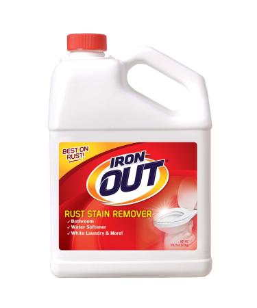 Iron OUT Powder Rust Stain Remover, Remove and Prevent Rust Stains in Bathrooms, Kitchens, Appliances, Laundry, and Outdoors, 9.5 Pound