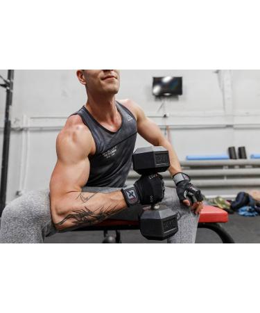 Skott Evo 2 Weightlifting Gloves with Integrated Wrist Wrap Support - XX-Large Black/Gray - Buy Online on GoSupps.com