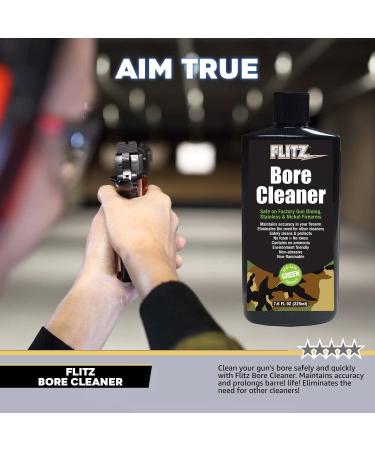 Flitz GB 04985 Gun Bore Cleaner 7.6 oz. Bottle - Black | Single Pack - Buy Online on GoSupps.com
