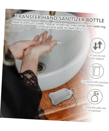 POPETPOP 3 Sets Bottle Cover Heat Transfer Printing Key Fob Mini Key Ring Portable Plastic Bottle Lip Balm - Buy Online on GoSupps.com