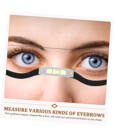 VINTORKY 1 Set Arch Embroidery Eyebrow Ruler Eyebrow Balance Extension Tool Measuring Ruler Line Ruler Light - Buy Online on GoSupps.com