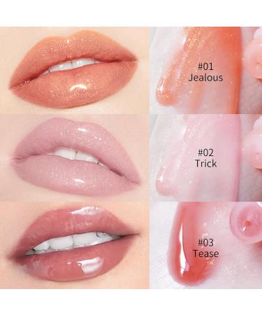 Buy KYDA Hydrating Jelly Lip Gloss | Moisturizing Pearl Tinted & Shimmer Lip Plumping Gloss - Shop Courage #05 Internationally - Buy Online on GoSupps.com