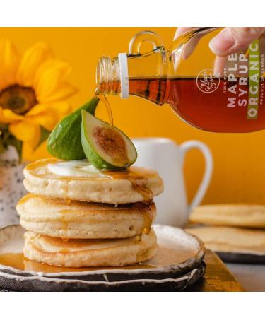MapleFarm - Pure Canadian ORGANIC Maple Syrup Grade A (Dark Taste Sturdy) - 250 ml (Pack of 1) - Pure Maple Syrup - Organic - Buy Online on GoSupps.com