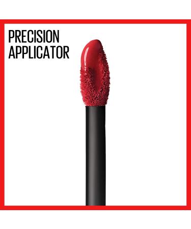 Buy Maybelline Super Stay Matte Ink Liquid Lipstick - Long Lasting High Impact Color 16H Wear Ground-Breaker & Maple Leaf Red (Pack of 2) - International Shipping Available - Buy Online on GoSupps.com