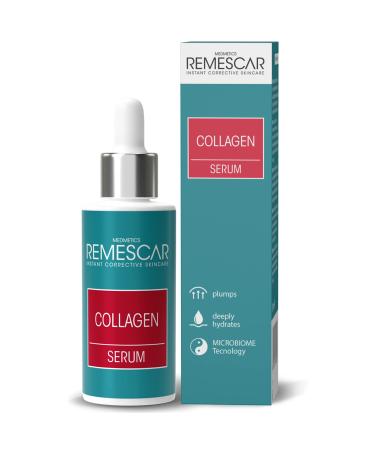 Remescar collagen serum for the face 30ml - hydrolyzed collagen - face serum with hyaluronic acid - moisturizing - Collages Serum suitable for all skin types - Buy Online on GoSupps.com