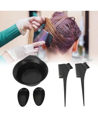 11PCS Hair Dye Dyeing Kit Hair Household Tinting Bowl Soft Dye Brush Ear Cover Hair Coloring Dye Tools for DIY Salon - Buy Online on GoSupps.com
