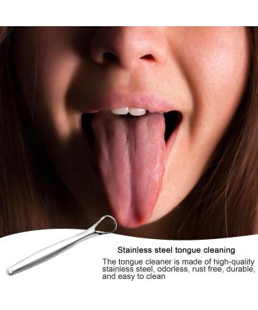 Stainless Steel Tongue Cleaner & Scraper for Kids | Best Bad Breath Solution with Tongue Brush & Gel - Buy Online on GoSupps.com