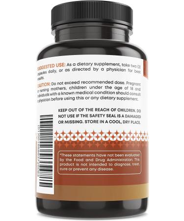 Ancient Bliss Lion's Mane Supplement - 120 Vegan Mushroom Capsules - Buy Online on GoSupps.com