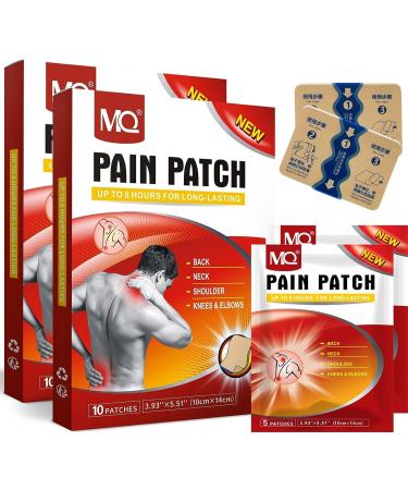 20 pieces of pain relief patch warm patch patch pain relief paving warm pavement for the whole body back neck 20 set 20 set - Buy Online on GoSupps.com