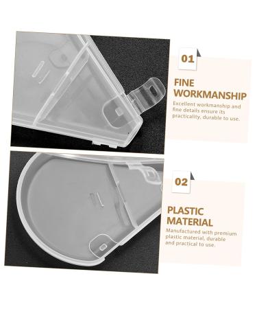 Mipcase 50 Pcs Makeup Brush Lids - Clear Cosmetic Brush Protectors & Covers for Travel - Lipstick & Mask Brush Guard - Buy Online on GoSupps.com