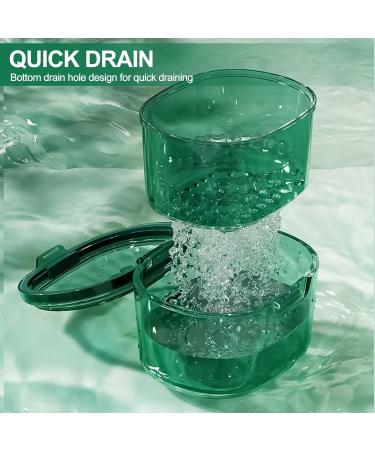 Jyibinee Aligner Storage Box - Portable Transparent Case with Drain Basket for Braces & Dentures - Eco-Friendly & Double-Aged Design - Buy Online on GoSupps.com