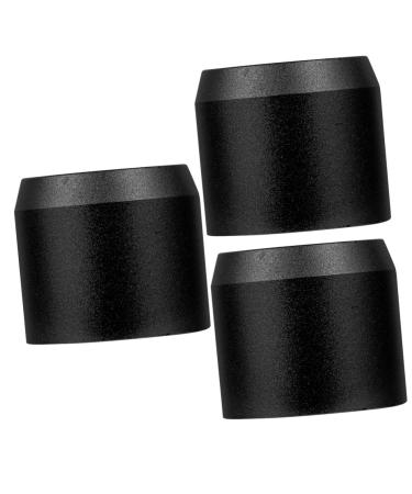 Beaupretty 3 StK Razor base Razor stand for razor and brush shaving and brush holders Razor Razor holder for razor facial razor toothbrush holder metal base