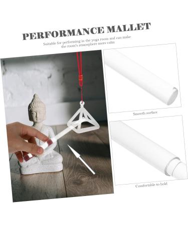 Buy FOMIYES Small Harp Percussion Stick | Yoga Sound Mallet & Healing Musical Instrument - Unique Singing Pyramid Stick for Sound Therapy - Buy Online on GoSupps.com