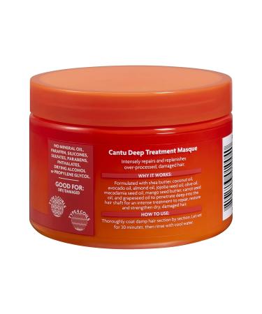 Cantu Grapeseed Treatment Masque 12 oz - Nourishing Hair Mask for Dry & Damaged Hair | Buy Internationally - Buy Online on GoSupps.com