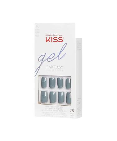 Kiss Gel Fantasy Nails - Painted Veil 24 Pieces | Trendy Press-On Nail Art for Easy Glam - International Shipping Available - Buy Online on GoSupps.com