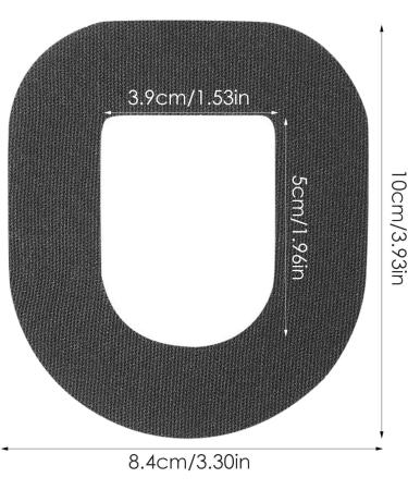 Buy Ertg Freestyle Libre Adhesive Waterproof Sensor Covers - Long Fixation with Center Hole - Buy Online on GoSupps.com